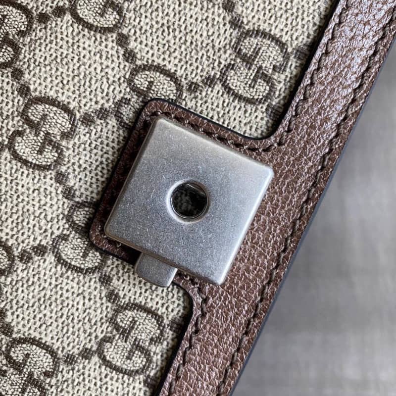 Gucci Dionysus GG Top Handle Bag Brown 621512 Replica