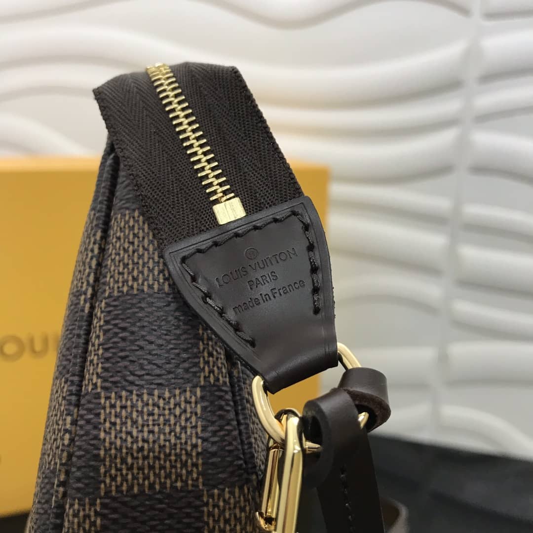 Louis Vuitton Replica Pochette Accessoires Canvas Brown M40712