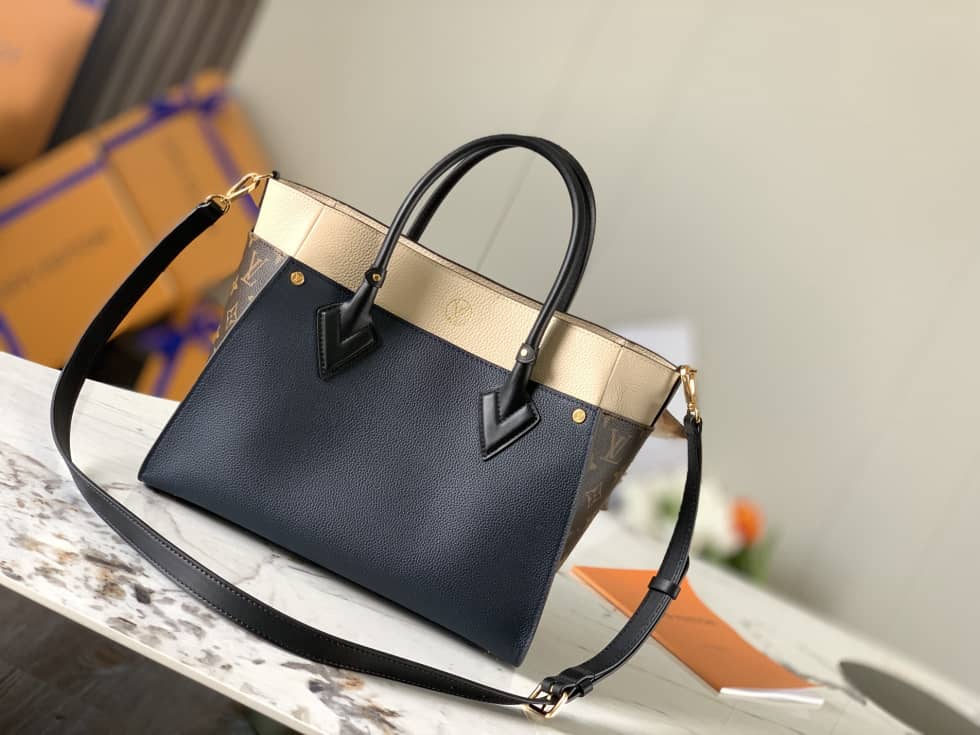 Louis Vuitton On My Side MM Noir M53823 Replica Shoulder Bag