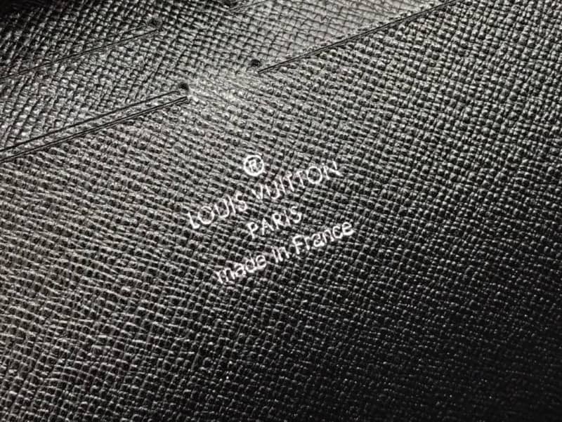 Louis Vuitton Monogram Eclipse Canvas Replica Pouch Black M60417