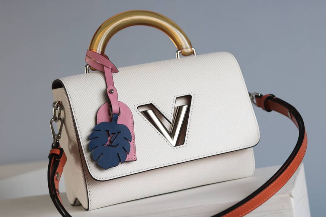 Louis Vuitton Epi Twist PM Chain White M50332 Replica Crossbody Bag