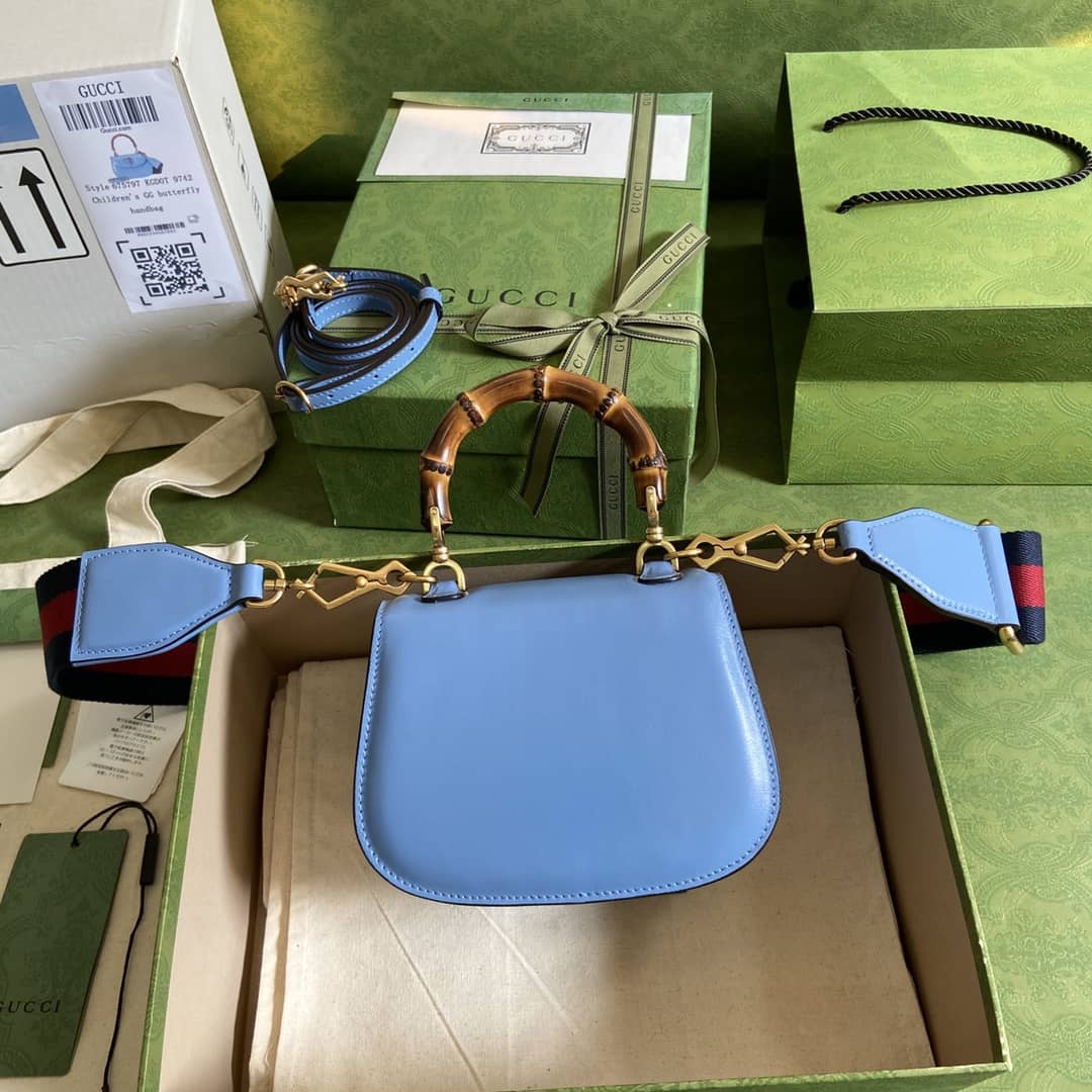 Gucci Bamboo 1947 Mini Top Handle Shoulder Bag 686864 Replica