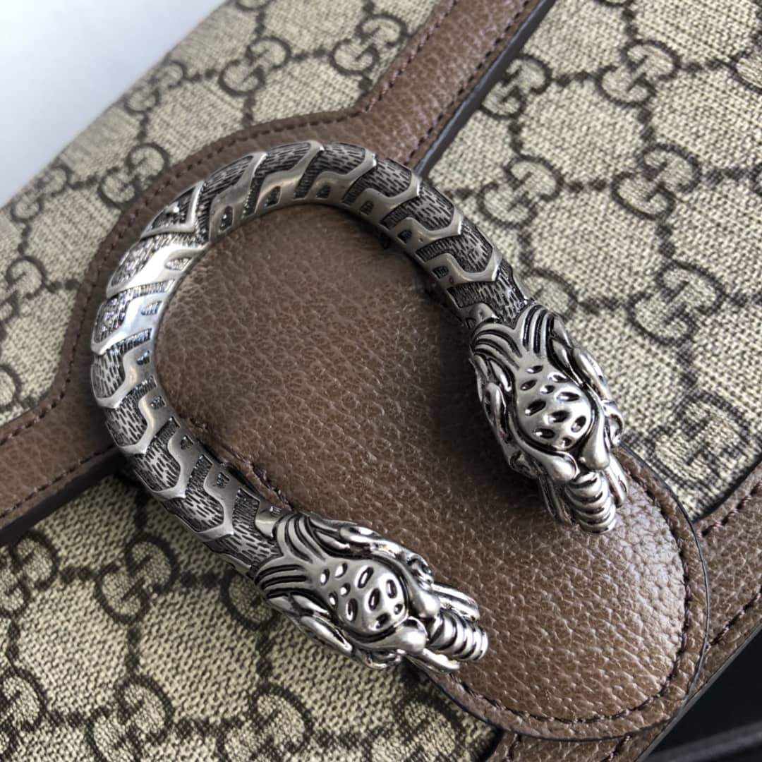Gucci Dionysus Clutch Supreme Canvas Bag Replica 621197