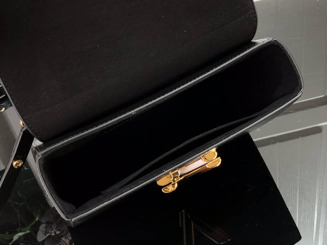 Louis Vuitton Monogram 2Way Leather Twist Replica Handbag Black M58526