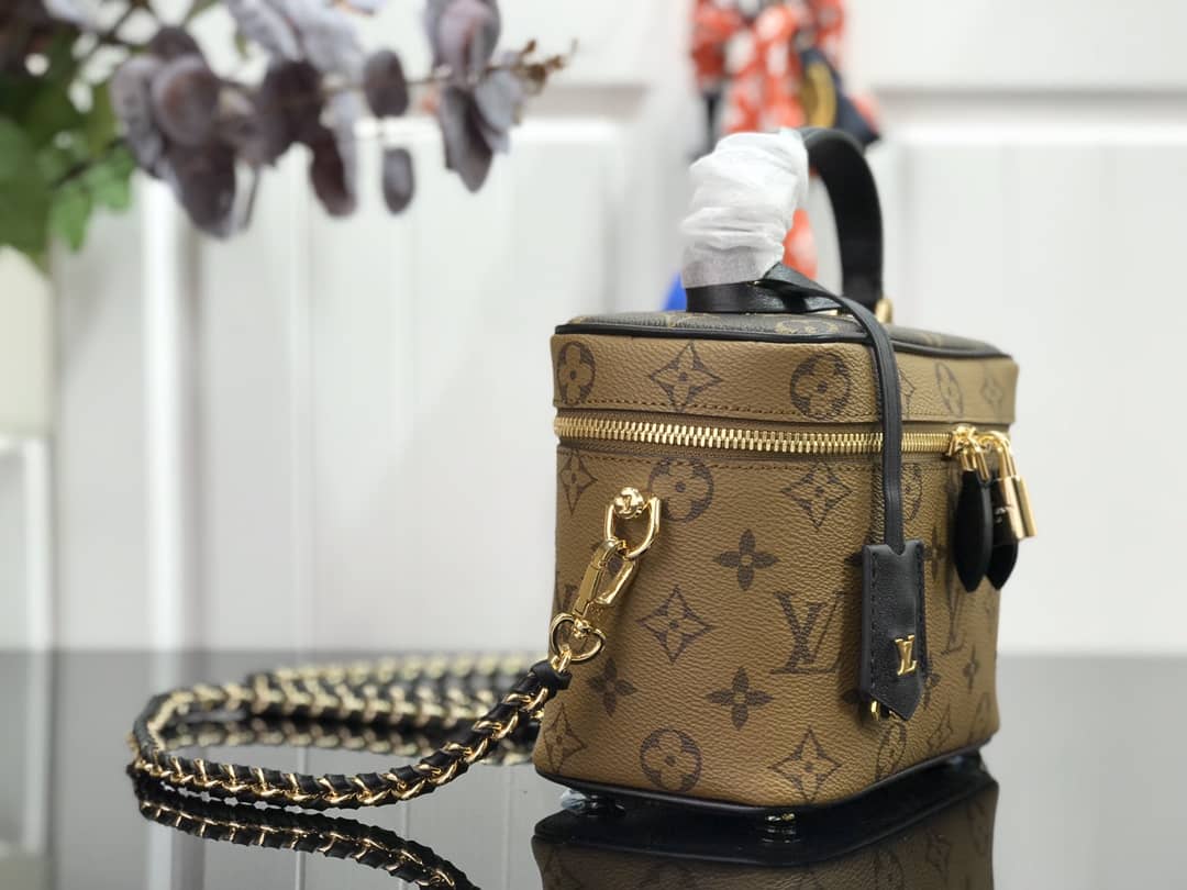 Louis Vuitton Monogram Canvas BB Vanity Case Bag Replica M53369