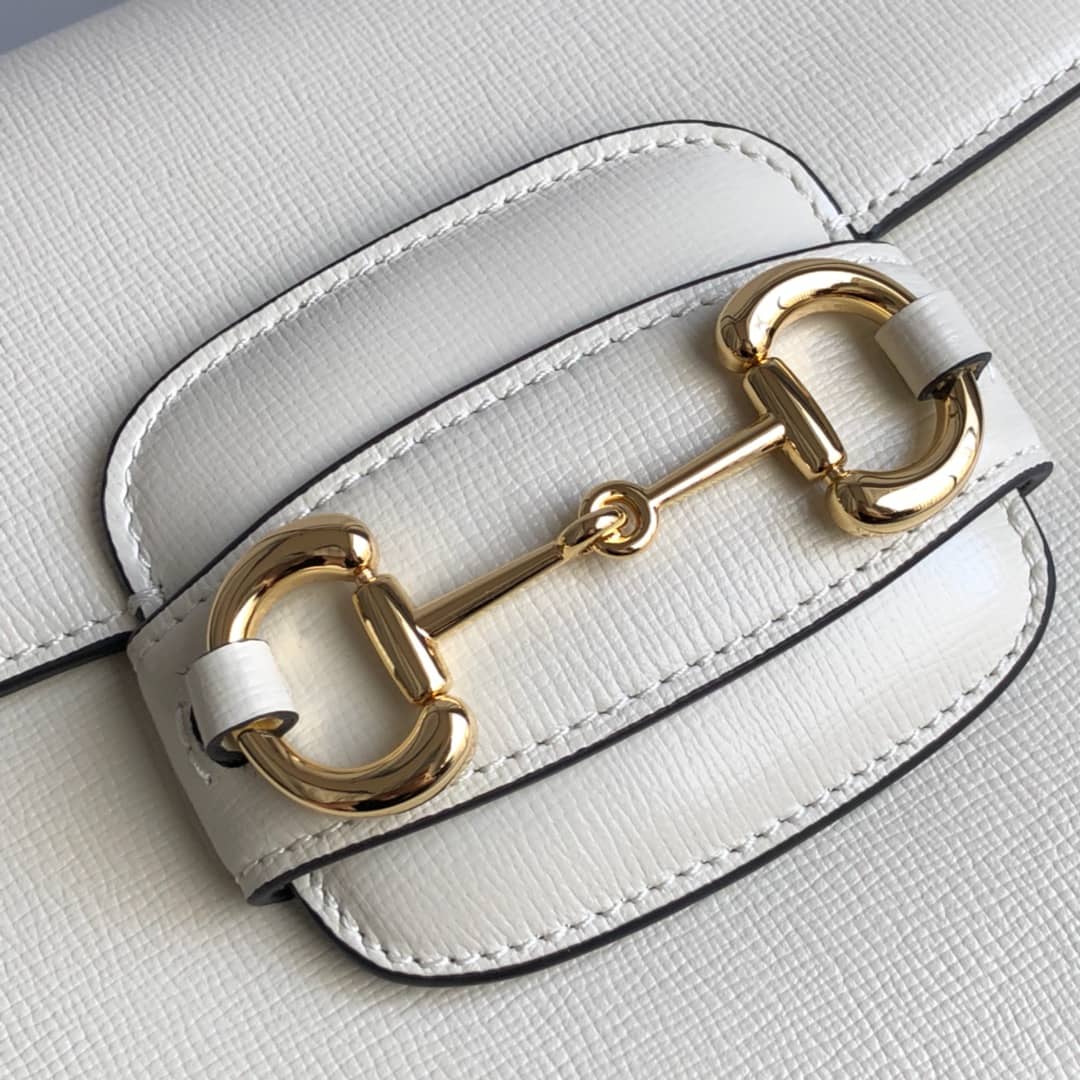 Gucci Horsebit 1955 Shoulder Bag Replica White 602204