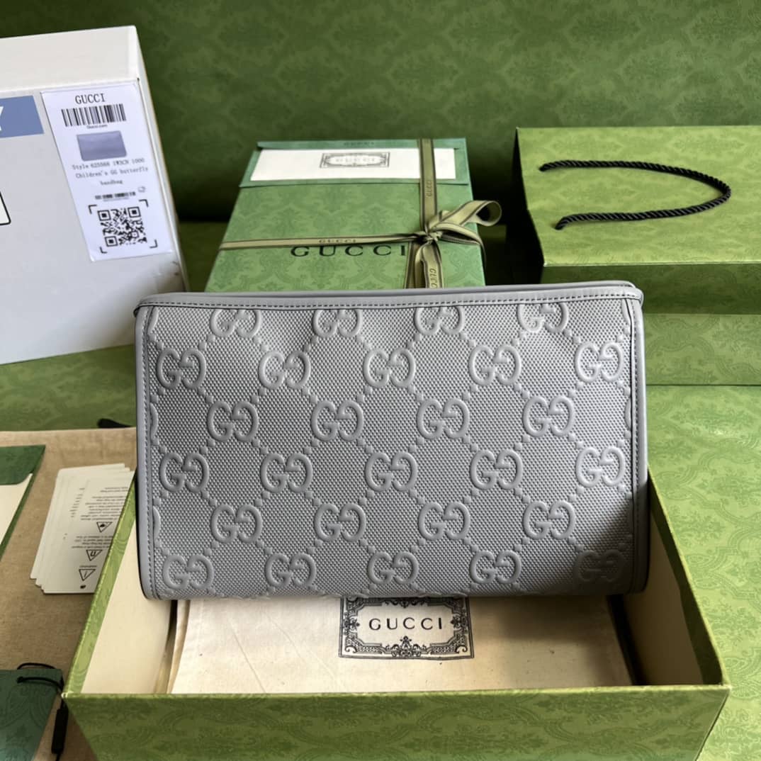 Gucci GG Embossed Cosmetic 625568 Replica Clutch