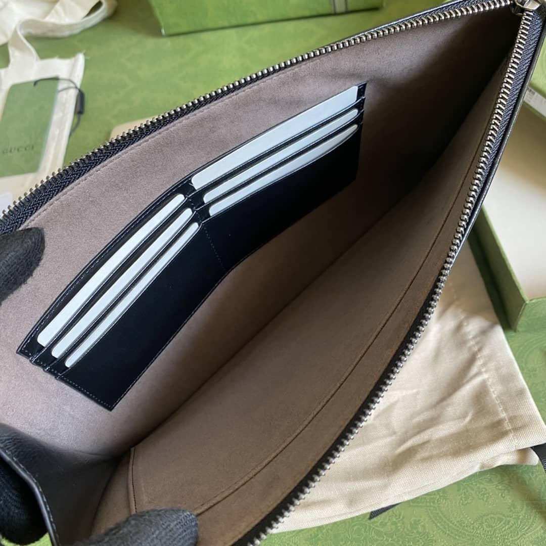 Gucci GG Supreme Pouch Replica 672953