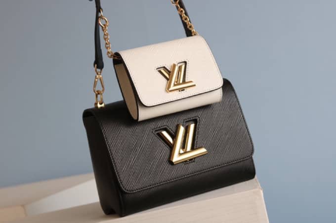 Louis Vuitton Epi Leather Twist Series Bag 2pcs/set