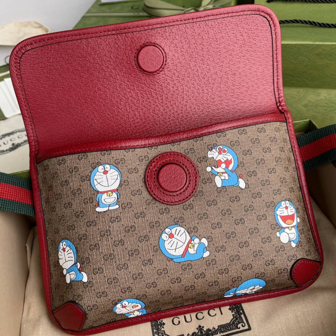 Gucci Doraemon x Gucci Small Belt Bag Replica 647817