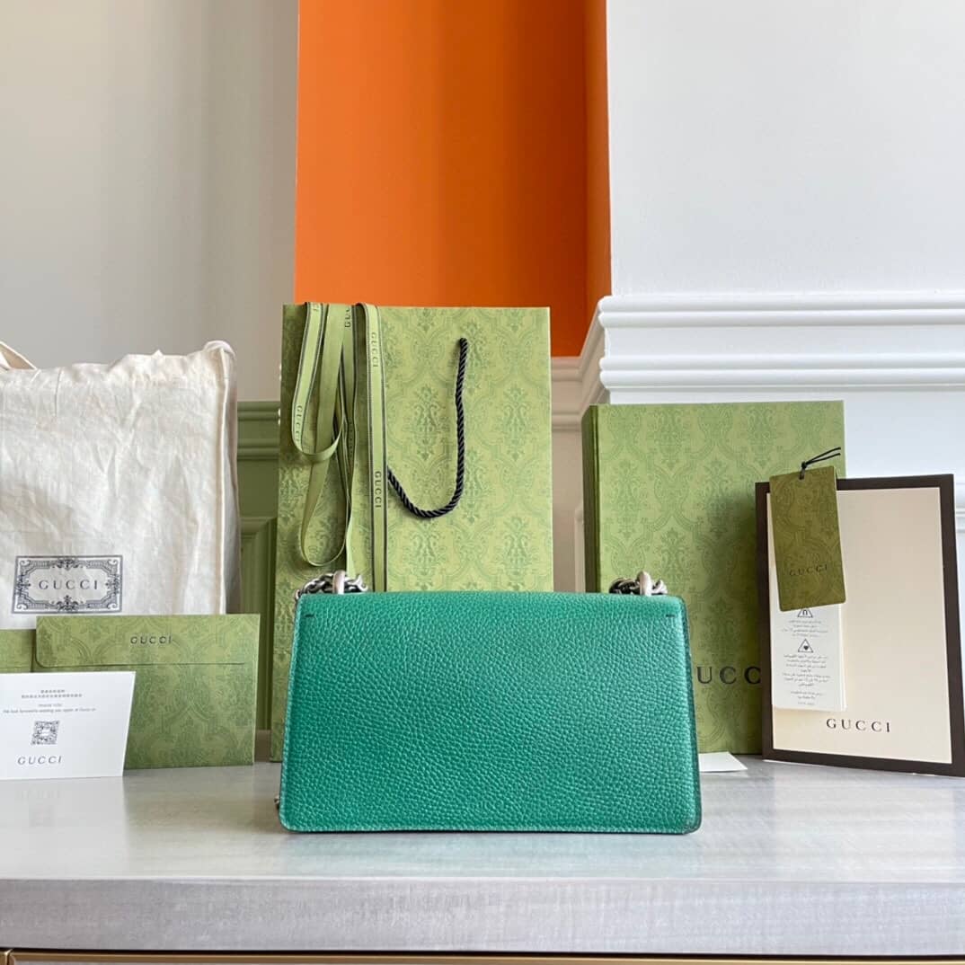 Gucci GG Dionysus Small Shoulder Bag Replica Green 499623