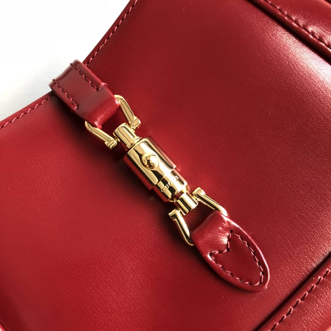 Gucci Jackie 1961 Mini Shoulder Bag Replica Red 637092