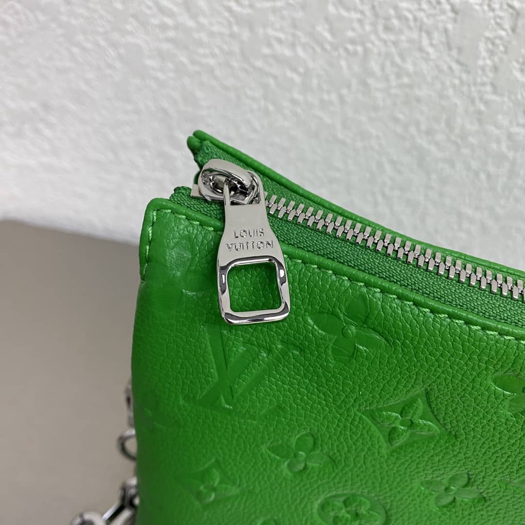 Cheap Louis Vuitton Chain Clutch Bag Green Online