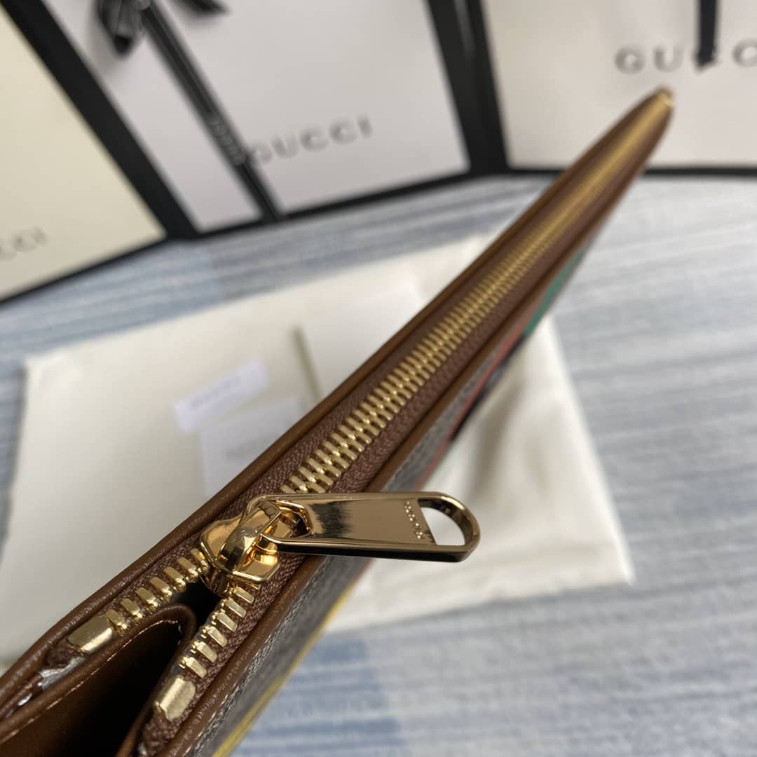 Gucci GG Supreme With Print Clutch Replica 636171