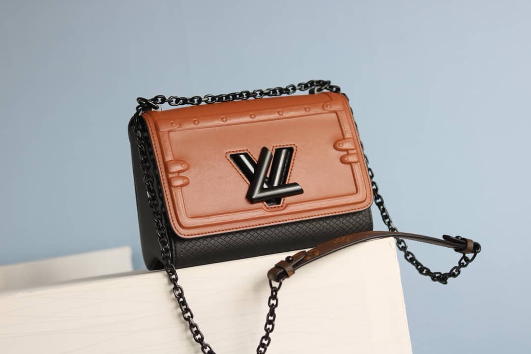 Louis Vuitton Twist Epi Handbag Replica Brown M50320