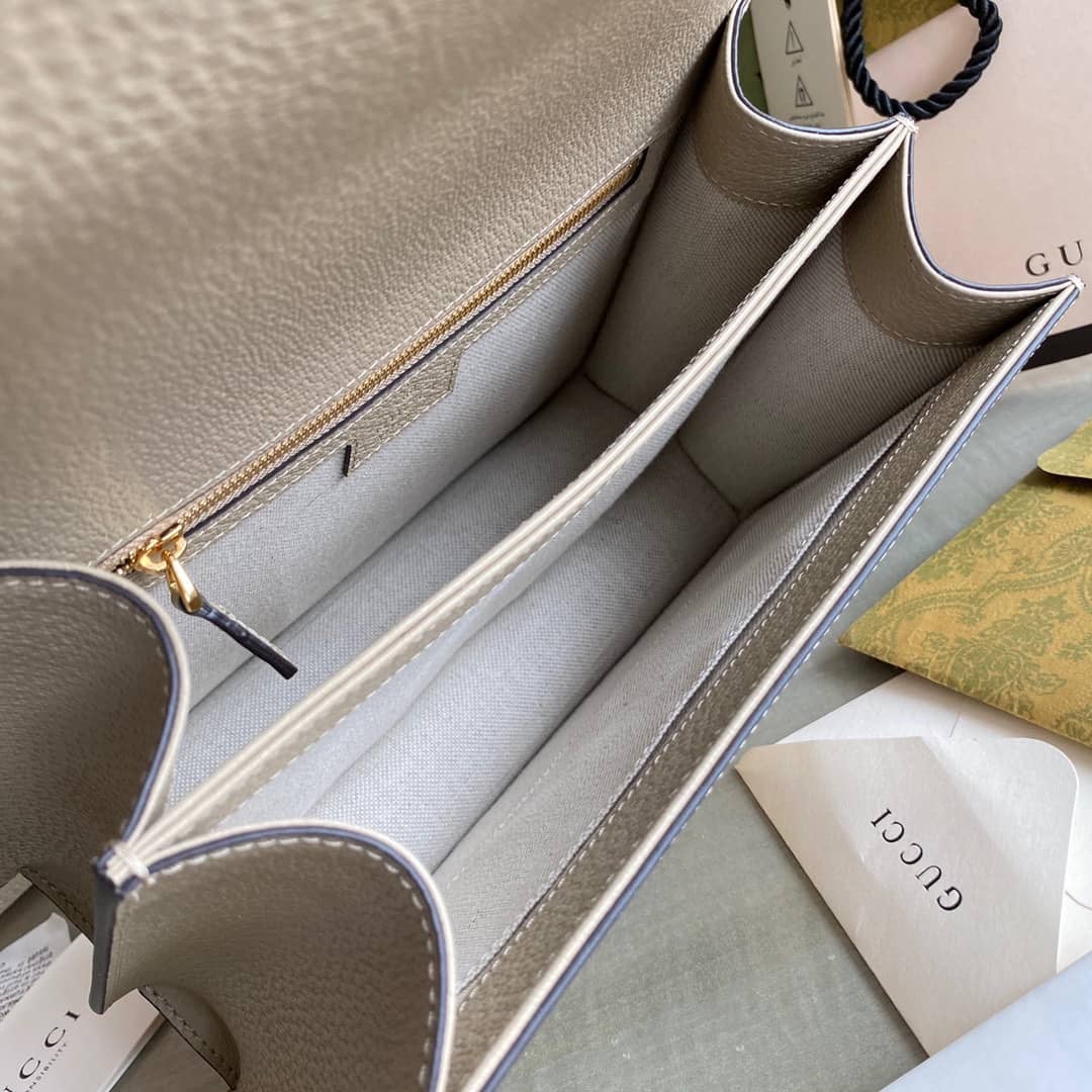 Gucci Ophidia Small Top Handle Shoulder Bag With Web 651055 Replica