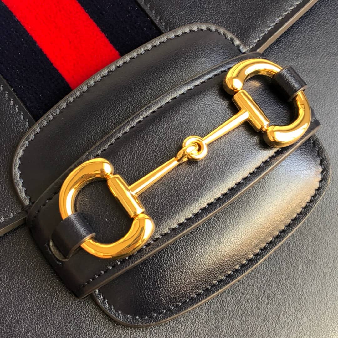 Gucci Horsebit 1955 Shoulder Bag Replica Blue 602204