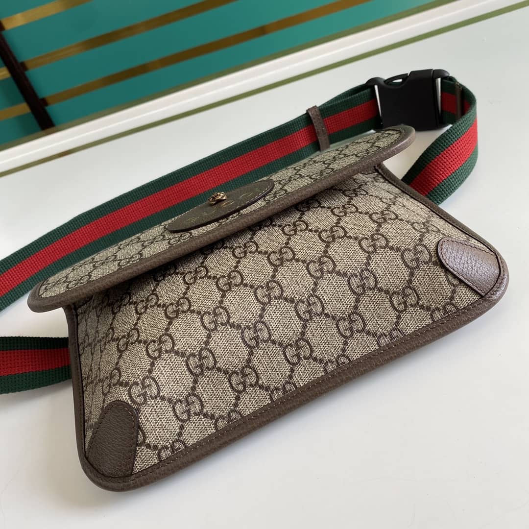 Gucci GG Supreme Belt Bag Replica 493930