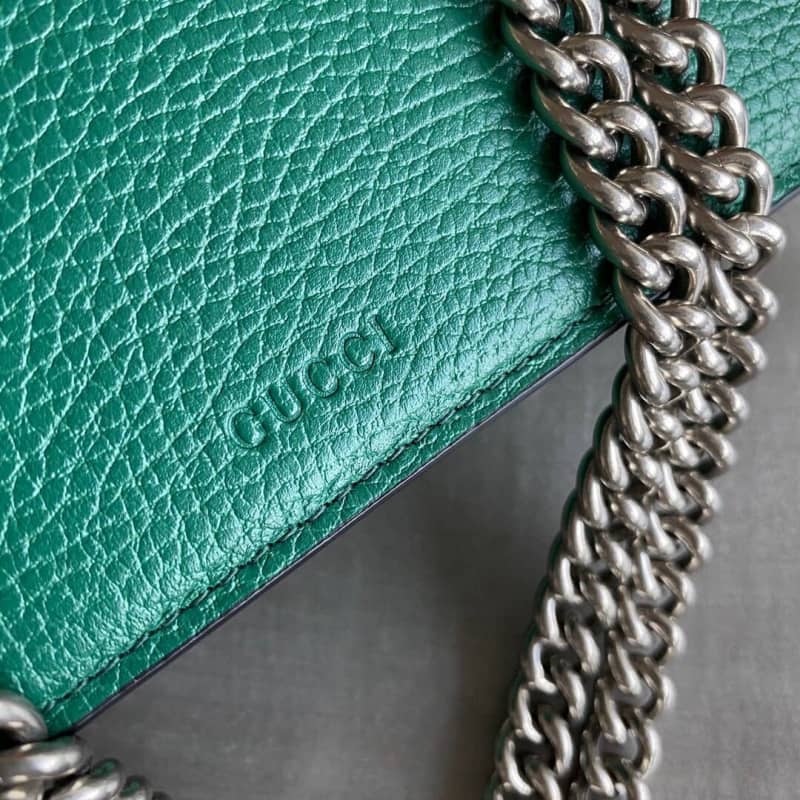 Gucci Dionysus Dupe Supreme Dionysus 2way Mini Chain Shoulder Bag Replica Green 421970