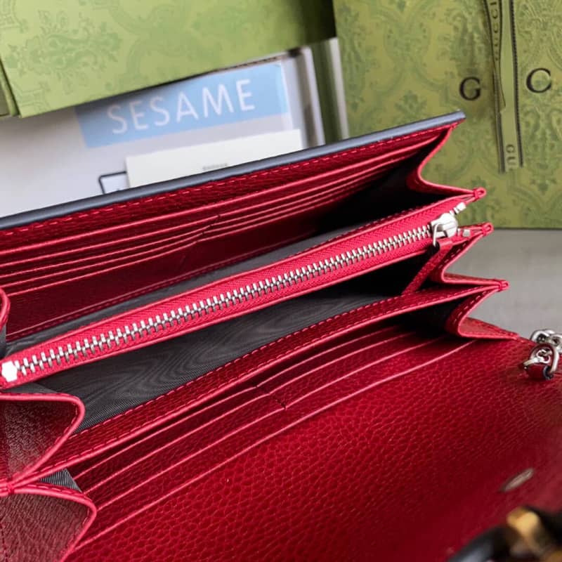 Gucci Dionysus Chain Wallet Shoulder Bag Replica Red 401231