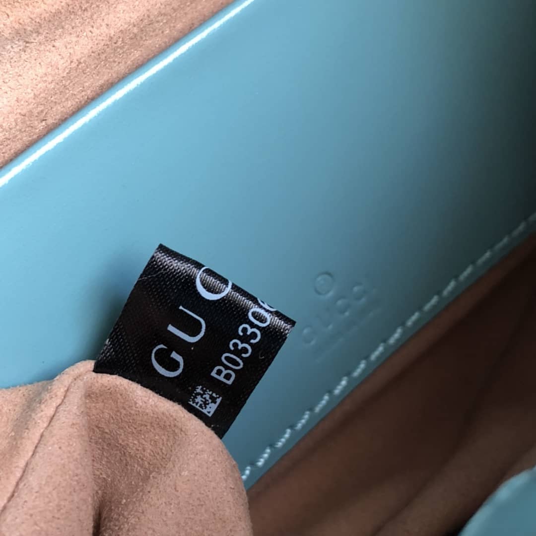 Gucci Jackie 1961 Mini Shoulder Bag Replica Blue 637092
