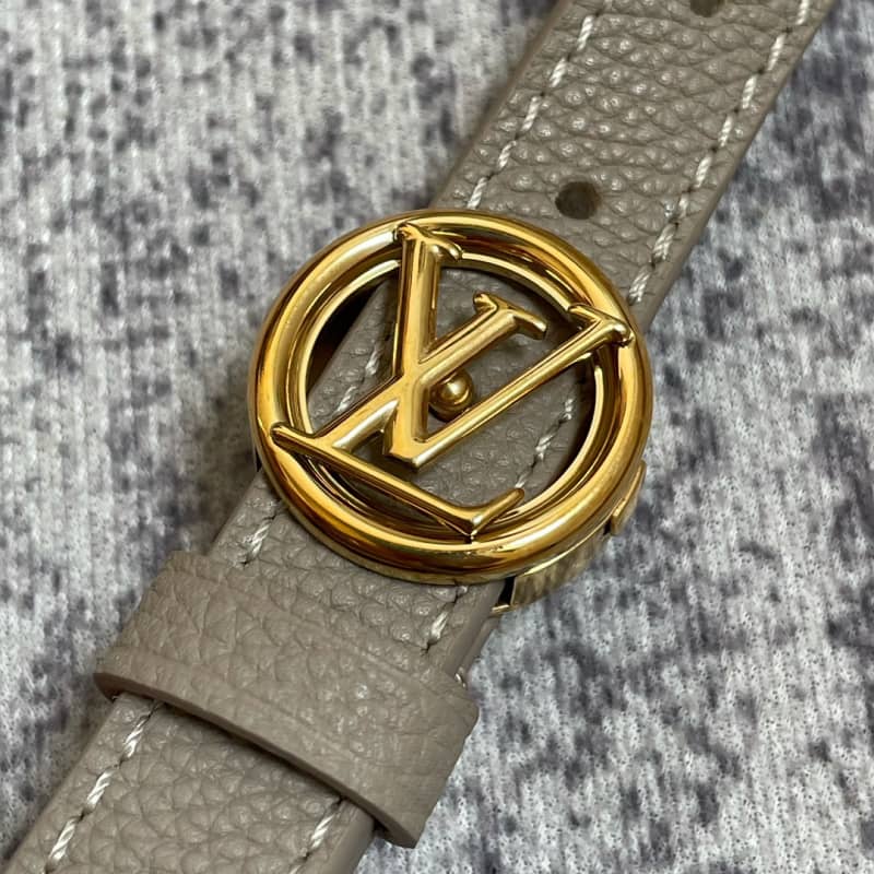 Louis Vuitton Pont 9 Soft MM Grained Calfskin Leather Replica Bag Brown M58968