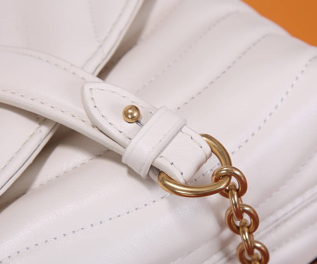Louis Vuitton New Wave Chain Ivory Replica Bag M58549