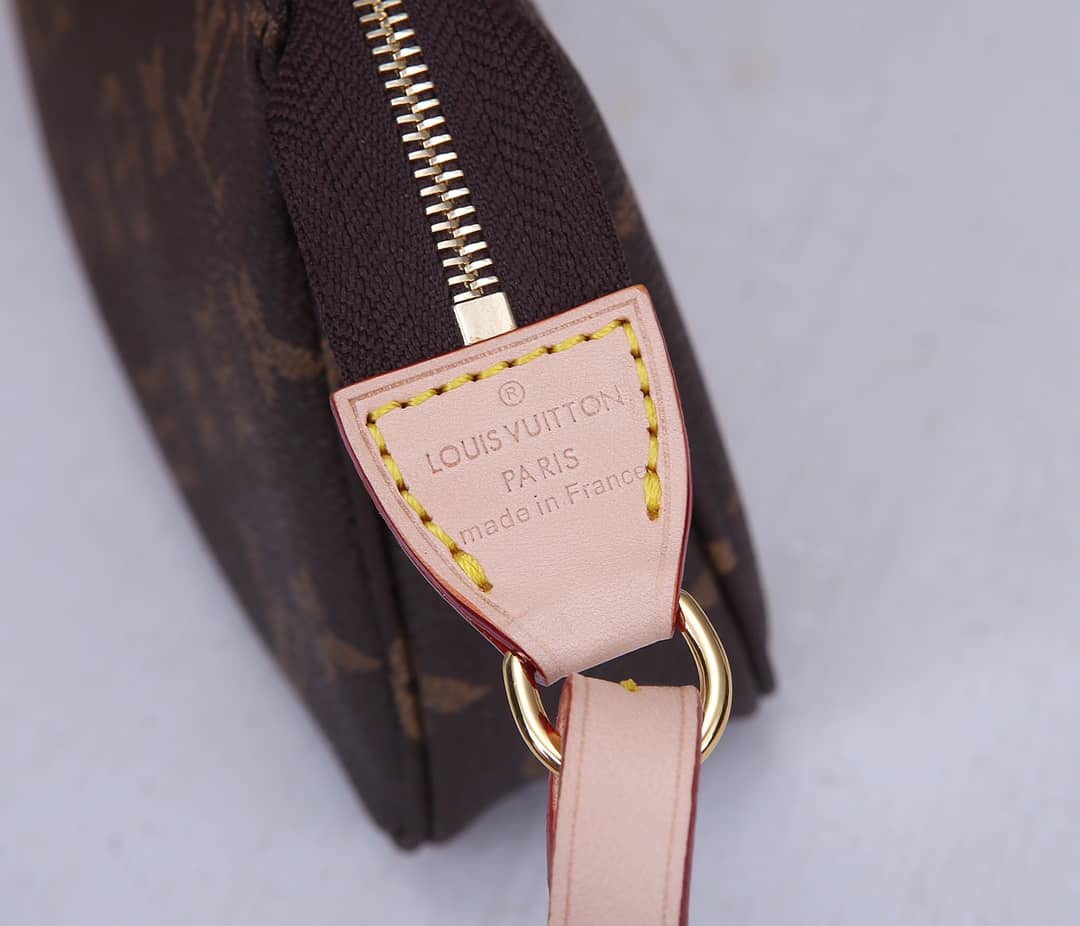 Louis Vuitton Replica Pochette Accessoires Canvas Brown M40712