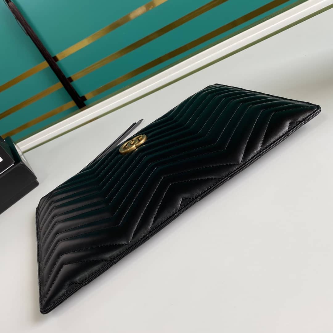 Gucci GG Marmont Leather Clutch Replica 476440