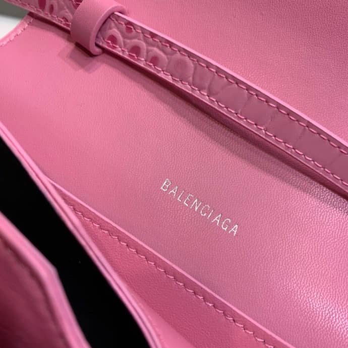 Balenciaga Crocodile Embossed Box Replica Shoulder Bag