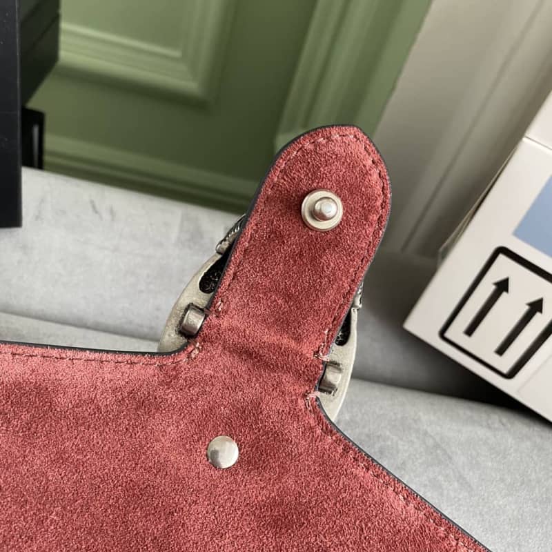 Gucci Dionysus Dupe GG Supreme Dionysus Chain Replica Shoulder Bag Brown 400249