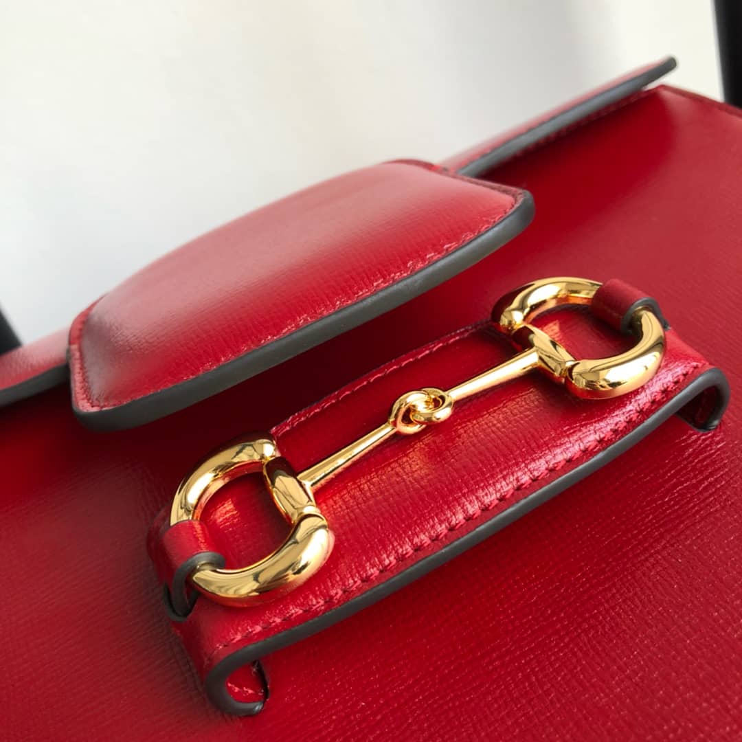 Gucci Horsebit 1955 Shoulder Bag Replica Red 602204