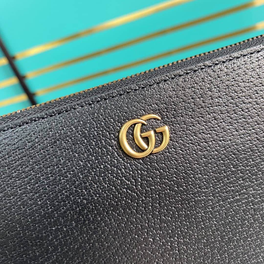 Gucci Marmont GG Leather Pouch Replica 547077