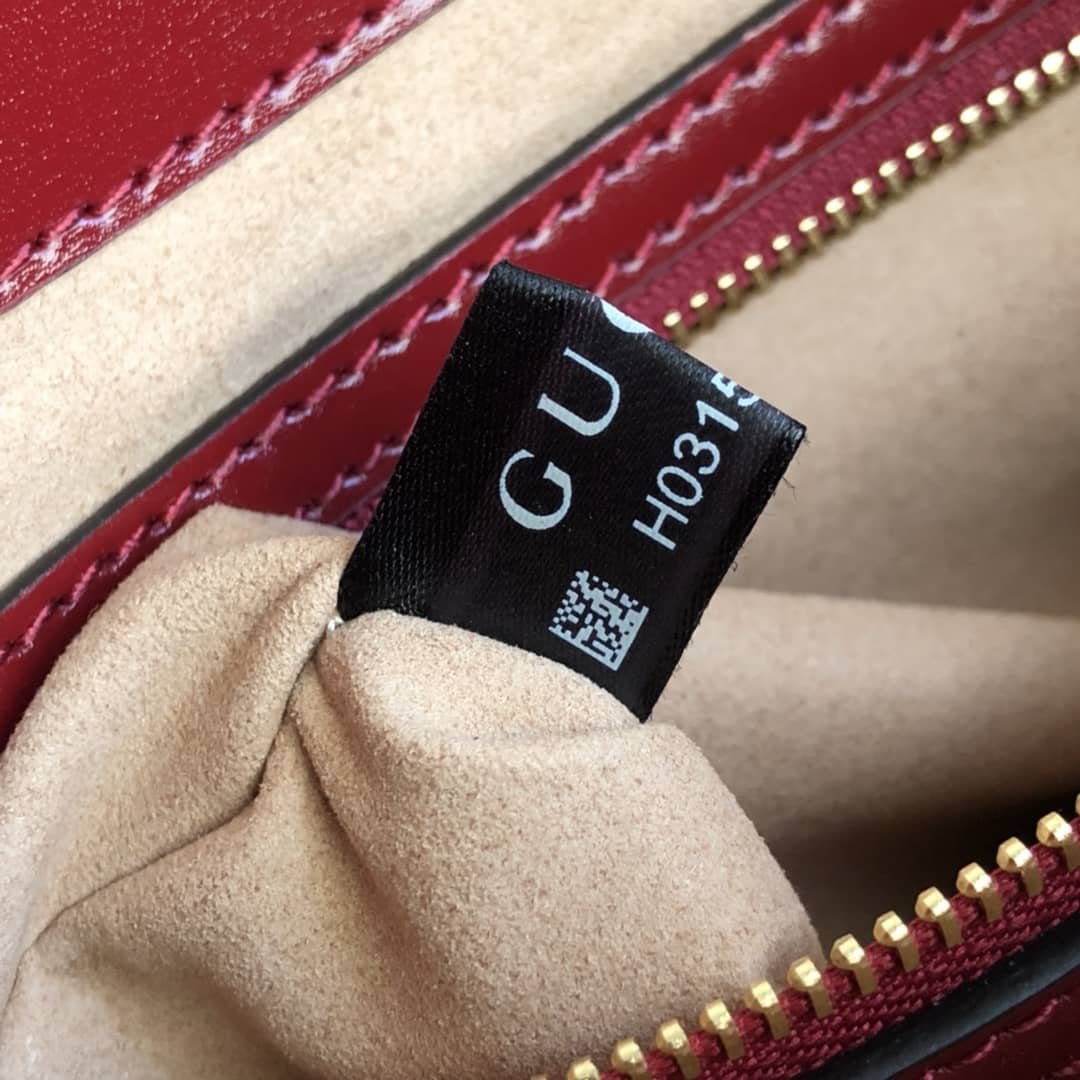 Gucci GG Jackie 1961 Small Hobo Shoulder Bag Replica Red 636709