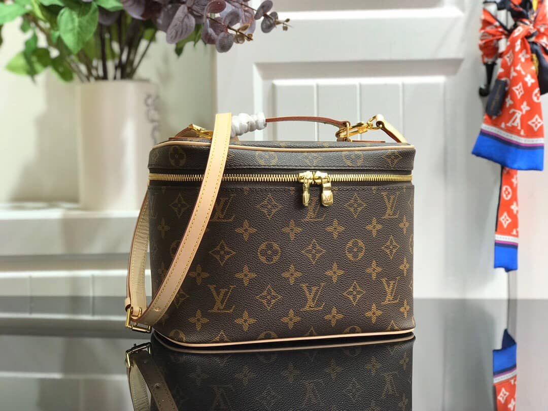 Best Replica Louis Vuitton Monogram Nice BB Vanity Replica Bag M42265(ColaReps)