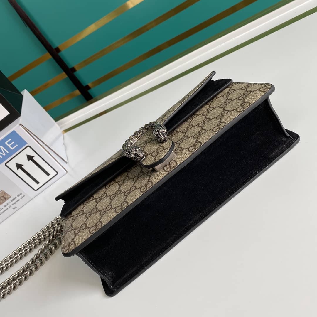 Gucci Dionysus GG Supreme Small Crossbody Bag Replica 499623
