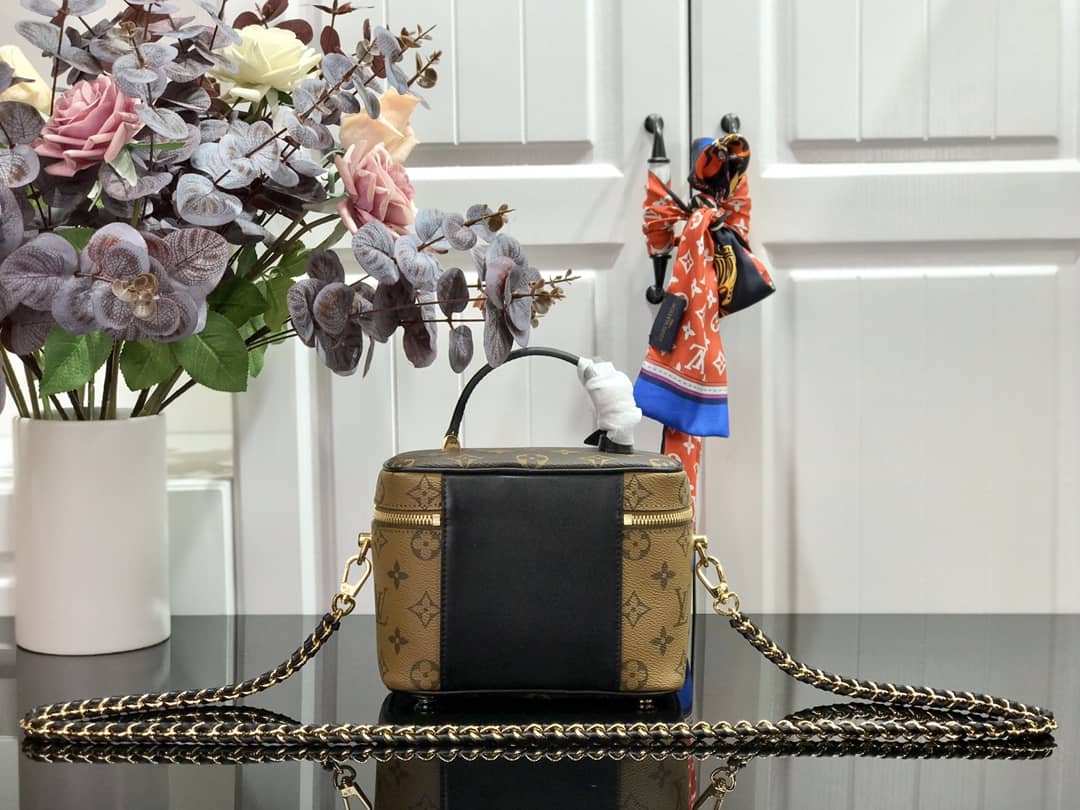 Louis Vuitton Monogram Canvas BB Vanity Case Bag Replica M53369