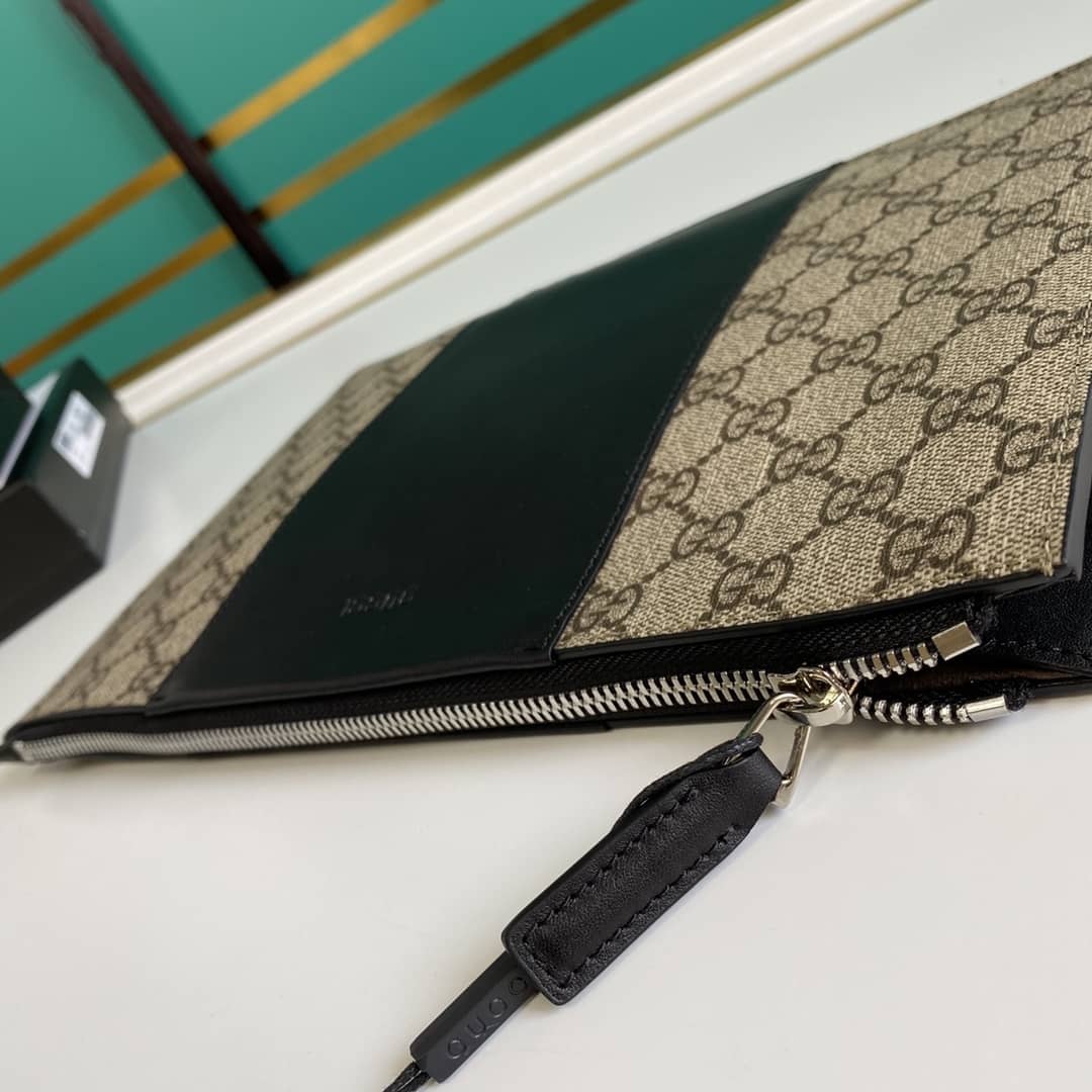 Gucci GG Supreme Canvas Pouch Replica 495017