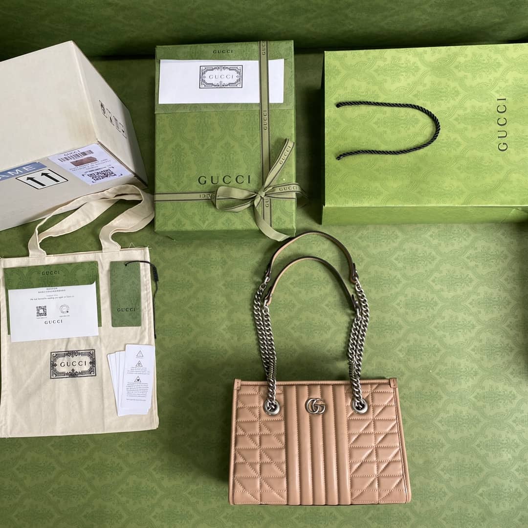 Gucci GG Marmont Small Shoulder Bag Tote Replica 681483