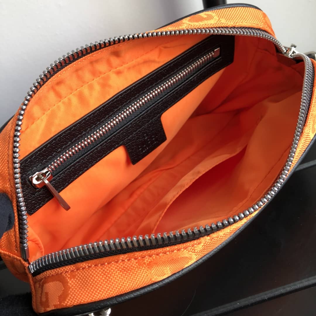 Gucci Off The Grid GG Belt Bag Replica Orange 631341