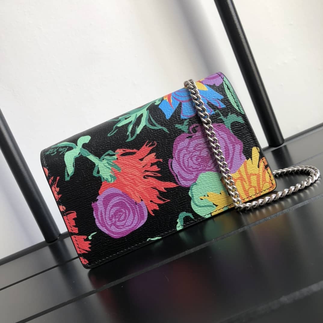 Gucci Dionysus GG Supreme Super Mini Bag Replica Black 476432