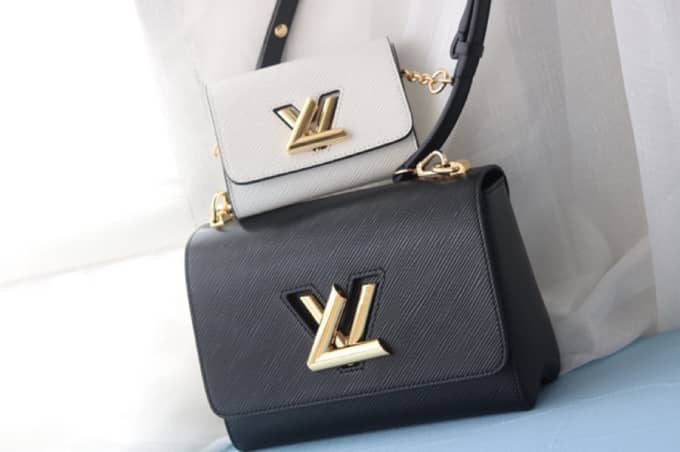Louis Vuitton Epi Leather Twist Series Bag 2pcs/set