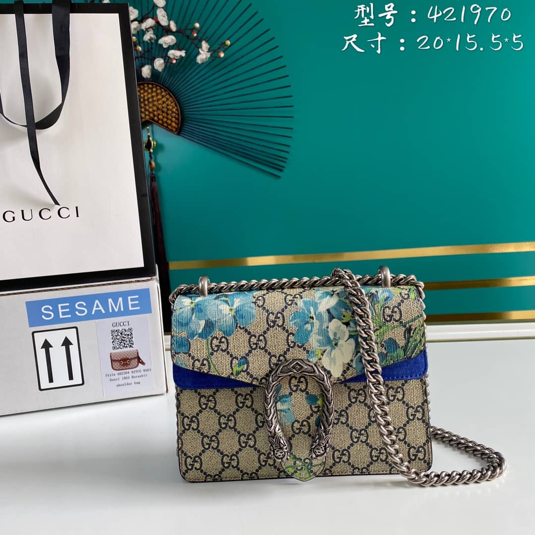 Gucci Dionysus Supreme GG Mini Bag Replica 421970