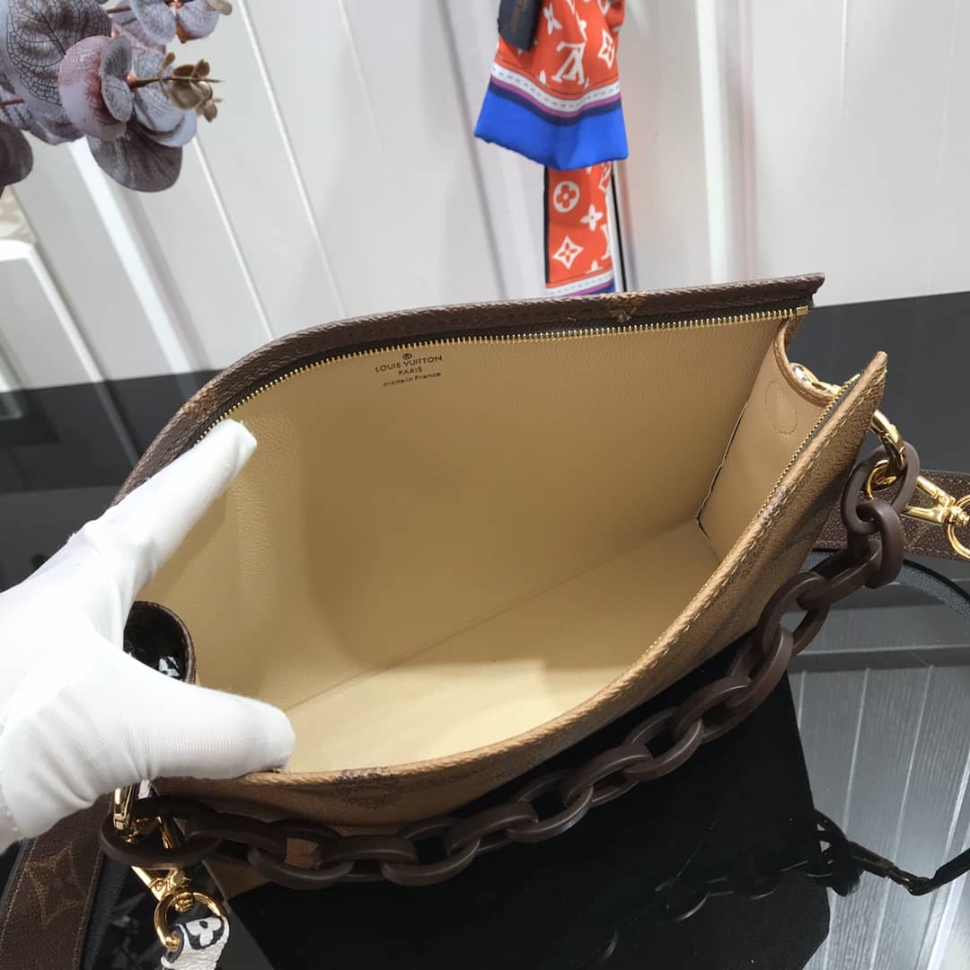 Louis Vuitton Toiletry Monogram Canvas Pouch Yellow Replica M47542