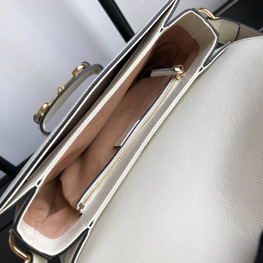 Gucci Horsebit 1955 Shoulder Bag Replica White 602204