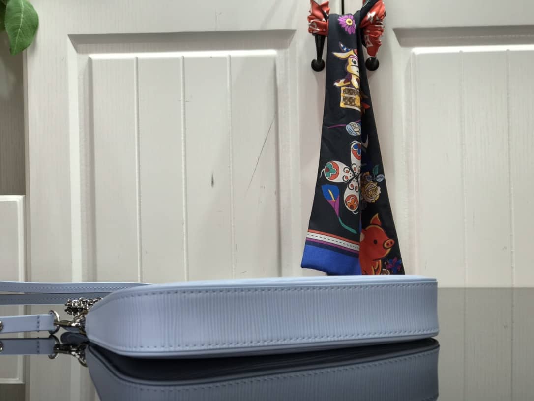 Louis Vuitton Epi Easy Pouch On Strap Replica Bag Blue M80471