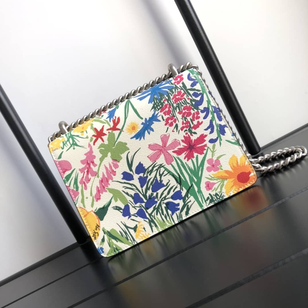 Gucci GG Supreme Dionysus 2way Mini Chain Shoulder Bag Replica Colorful 421970