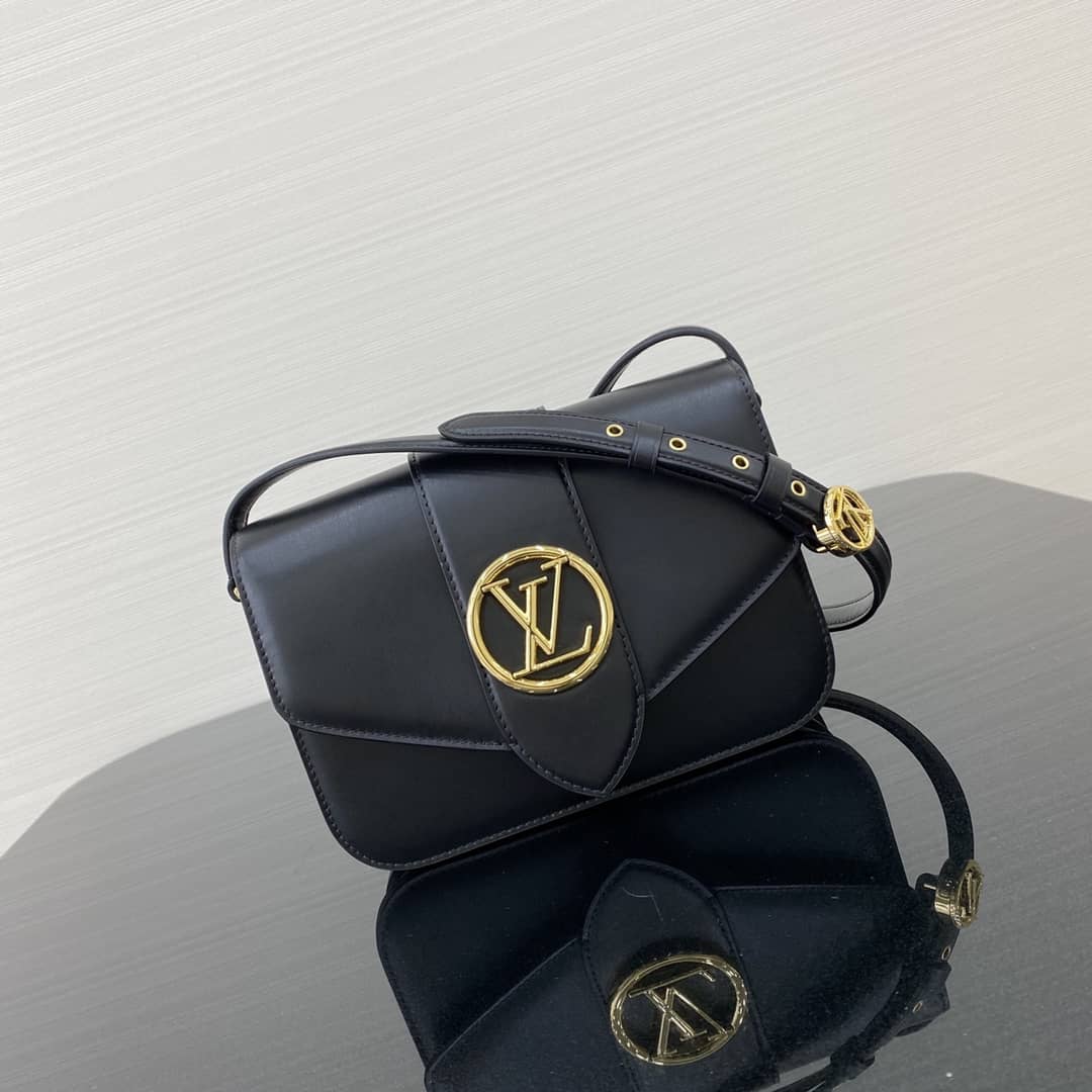 Louis Vuitton Pont 9 Leather Crossbody Bag M55948