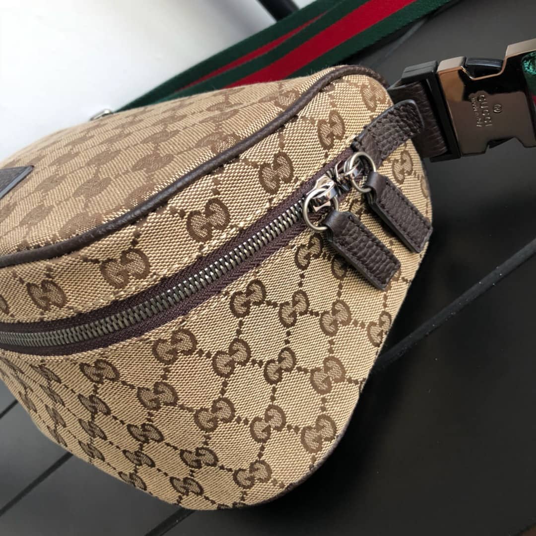 Best Replica Gucci GG Supreme Belt Bag Replica 449132(ColaReps)