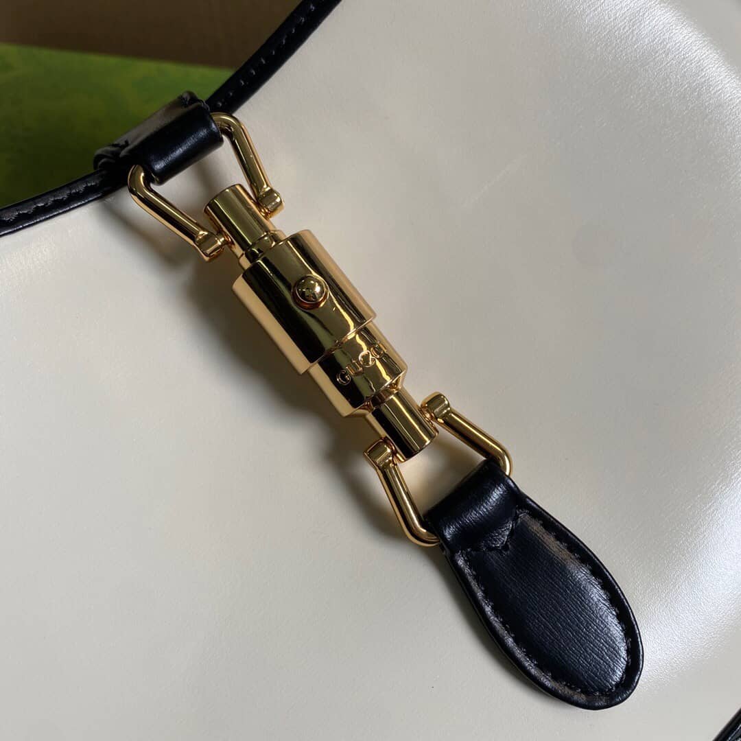 Gucci GG Jackie 1961 Mini Shoulder Bag Replica White 637092